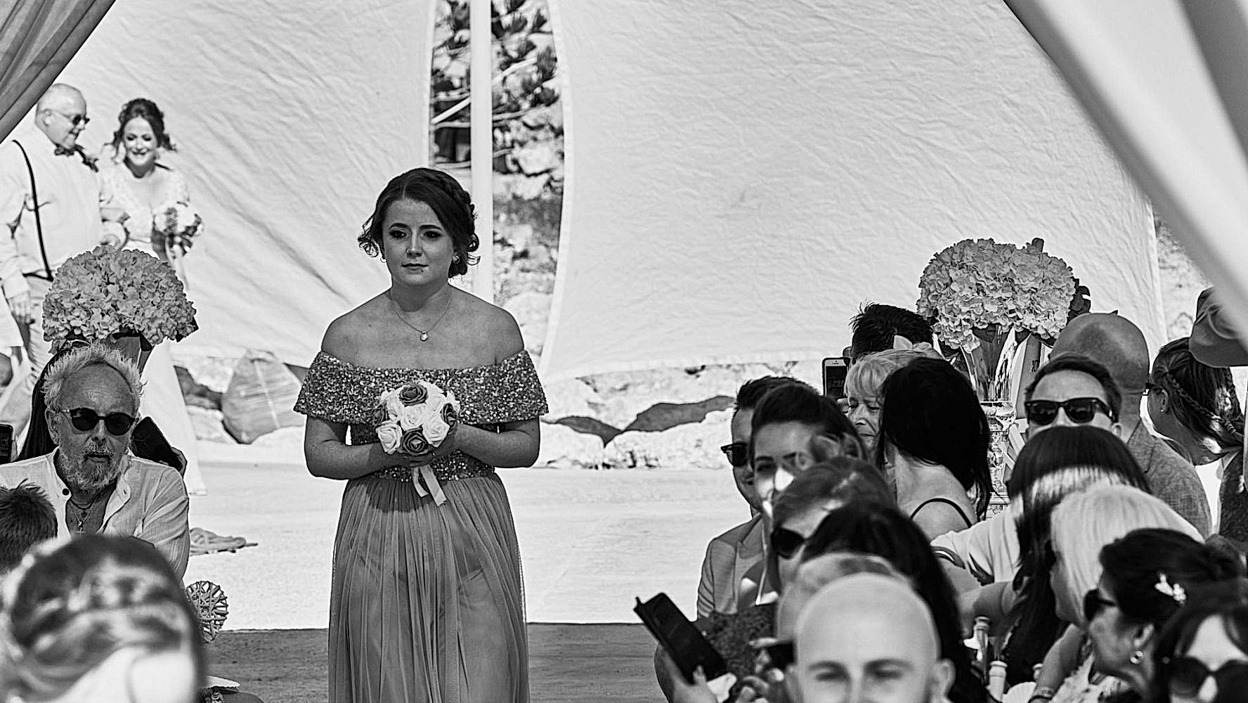 Wedding photograph, taken in Cyprus by Richard King